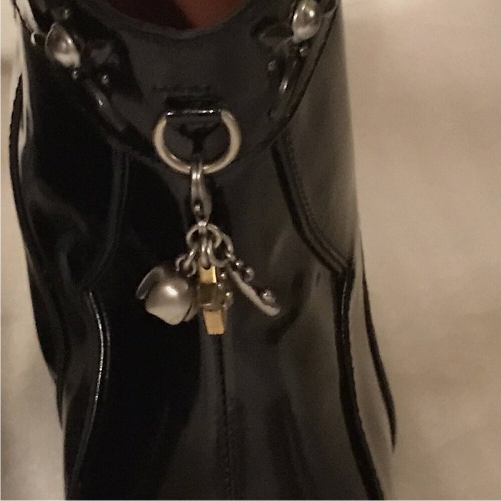 NWOB Coach Western Black Bootie - Picture 6 of 6